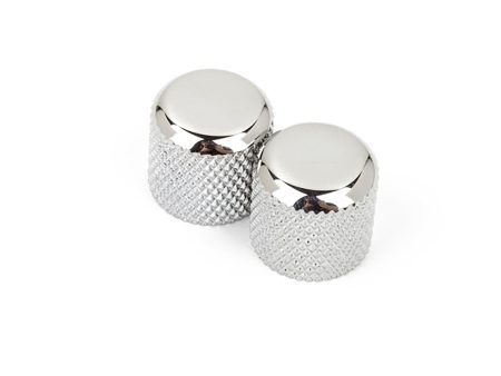 Fender Tele and P-Bass Dome Top Knobs (Chrome) For Cheap