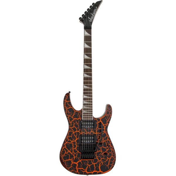 Jackson X Series Soloist SLX Crackle Orange Crackle For Sale