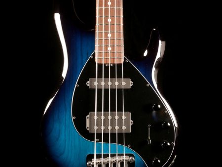 Ernie Ball Music Man StingRay 5 HS Pacific Blue Burst 2013 Sale