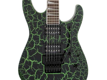 Jackson X Series Soloist SLX Crackle Green Crackle Online now