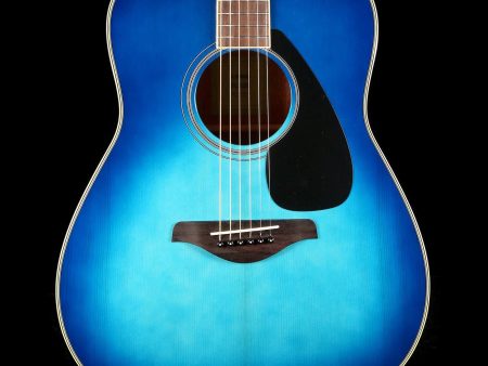 Yamaha FG820 Dreadnought Acoustic Sunset Blue Discount