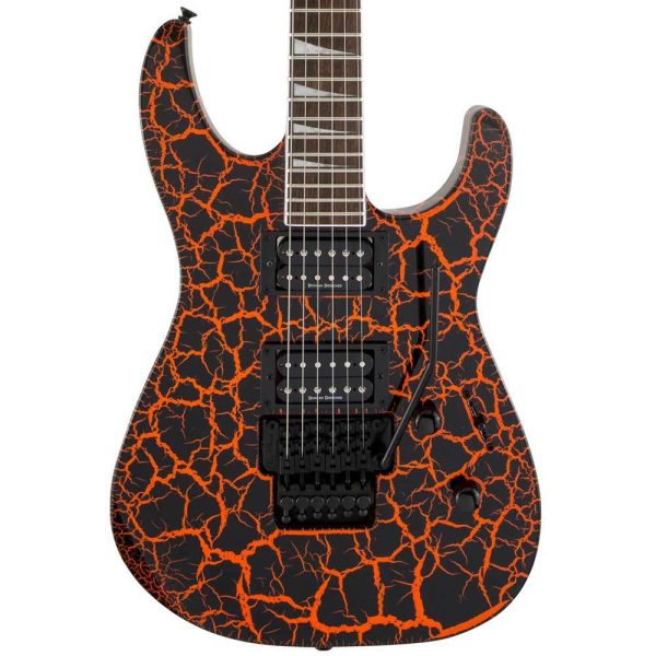 Jackson X Series Soloist SLX Crackle Orange Crackle For Sale