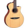 Yamaha NTX700C Acoustic Electric Nylon String Guitar Natural Online now