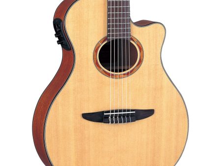 Yamaha NTX700C Acoustic Electric Nylon String Guitar Natural Online now