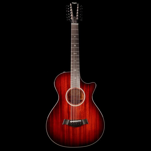 Taylor 562ce 12-Fret Grand Concert 12-String Acoustic-Electric Shaded Edgeburst Online Sale