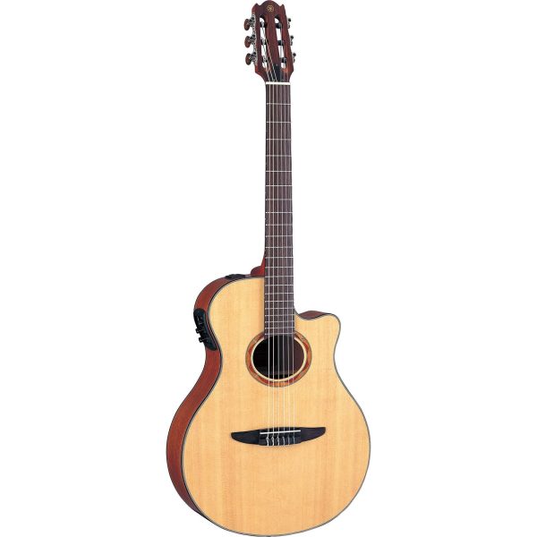 Yamaha NTX700C Acoustic Electric Nylon String Guitar Natural Online now