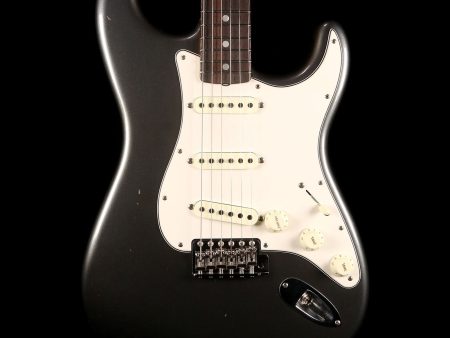 Fender Custom Shop 1965 Stratocaster 2019 Aged Charcoal Frost Metallic on Sale