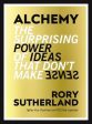 Rory Sutherland: ALCHEMY W3 [2019] paperback Sale