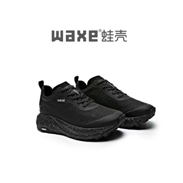 Waxe 095 Dyneema Carbon Plated Trail Running Shoes (Polar Night Black) Fashion