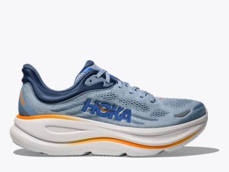 Hoka Men s Bondi 9 (Drizzle   Downpour) on Sale