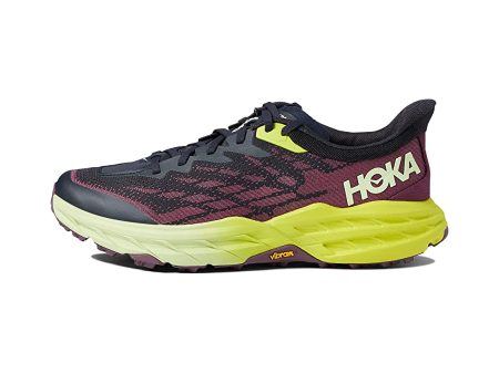 Hoka Women s Speedgoat 5 (Blue Graphite Evening Primrose) Online now