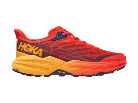 Hoka Men s Speedgoat 5 (Fiesta Radiant Yellow) Cheap