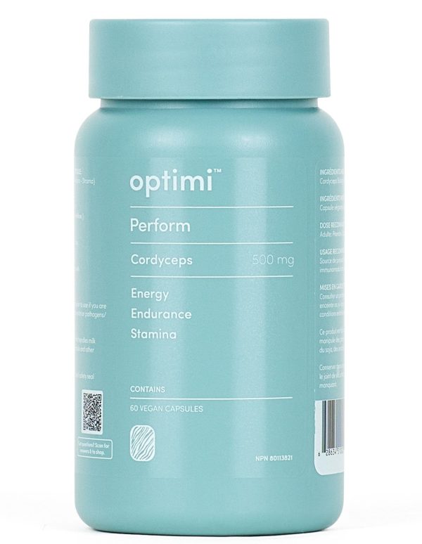 Optimi Perform Cordyceps 500 mg (60 VCaps) Cheap