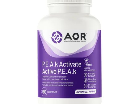 AOR P.E.A.k Activate 400 mg (90 Capsules) Sale