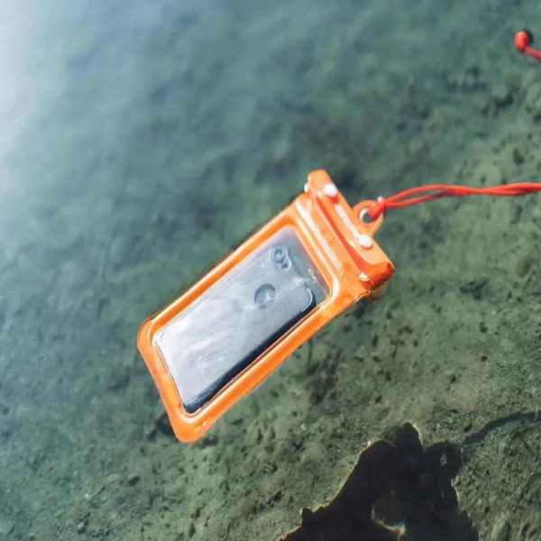 Zone3 | Waterproof Phone Pouch | Orange For Sale