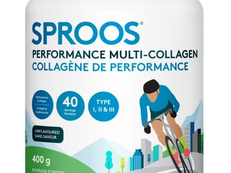 Sproos Performance Multi-Collagen - Unflavoured (400 g) Online Sale