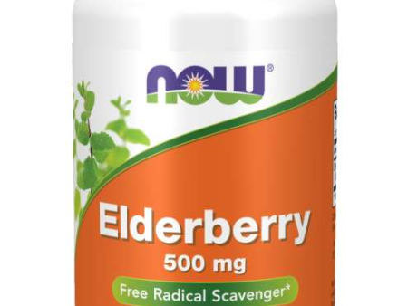 NOW Elderberry 500 mg (60 VCaps) Cheap