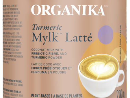 Organika Turmeric Mylk Latte (200 g) Online Hot Sale