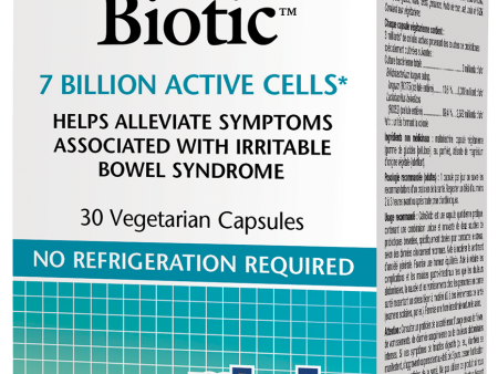 Natural Factors Relief Biotic 7 Billion Active Cells (30 VCaps) Supply