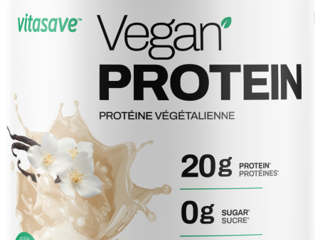 Vitasave Vegan Protein - Vanilla (750 g) Supply