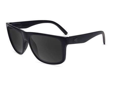 Knockaround Torrey Pines Sport Sunglasses - Black on Black Smoke Online