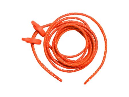 Zone3 | Elastic Shoe Laces | Orange Online