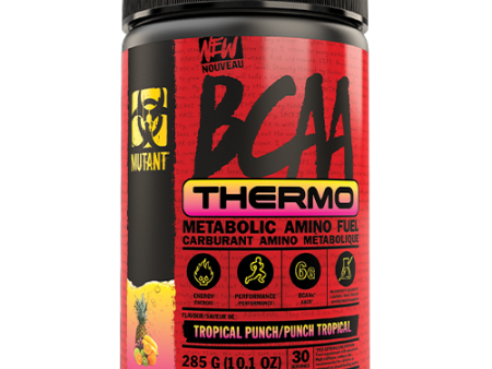 Mutant BCAA Thermo Metabolic Amino Fuel - Tropical Punch (285 g) For Cheap