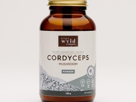 Stay Wyld Organics Cordyceps Mushroom Powder (100 g) Fashion