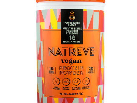 Natreve Vegan Protein - Peanut Butter Parfait (1.49 lbs) Online now