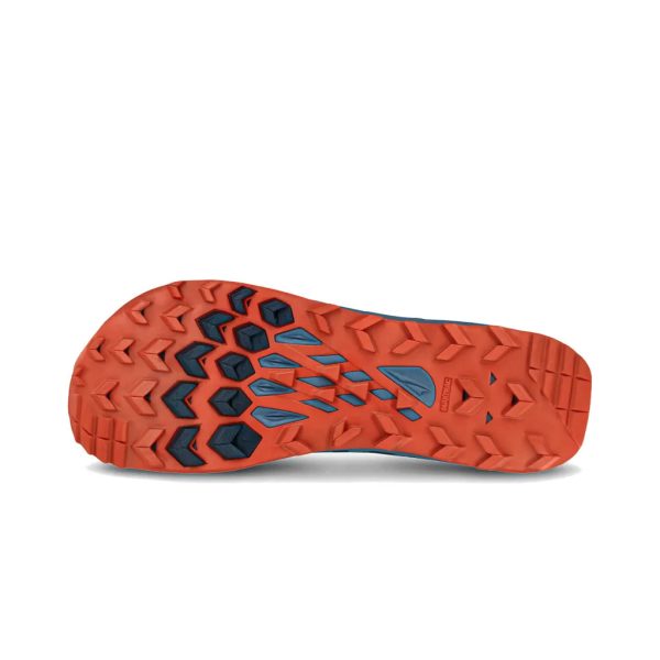 Altra Men s Lone Peak 8 (Blue   Orange) Sale