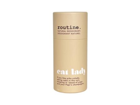 Routine Natural Deodorant Stick - The Cat Lady (50 g) Discount