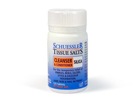 Schuessler Tissue Salts Silica Cleanser & Conditioner (125 Tablets) Online now