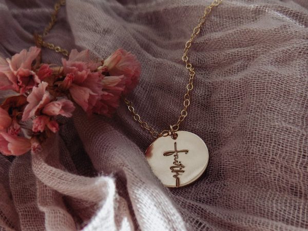 Faith Cross Necklace Discount