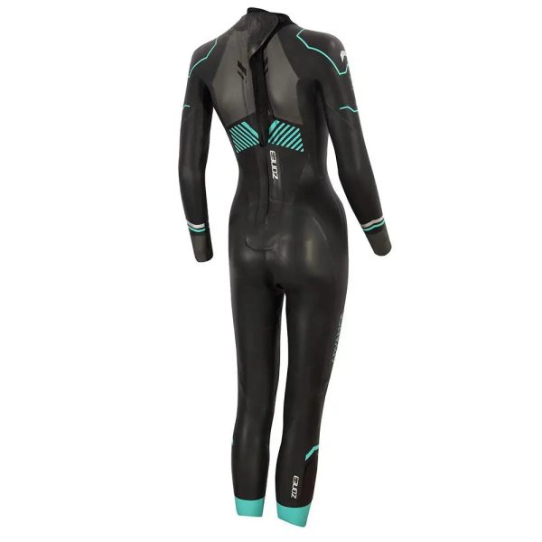 Zone3 | Advance Wetsuit | Dames | Black   Blue For Cheap