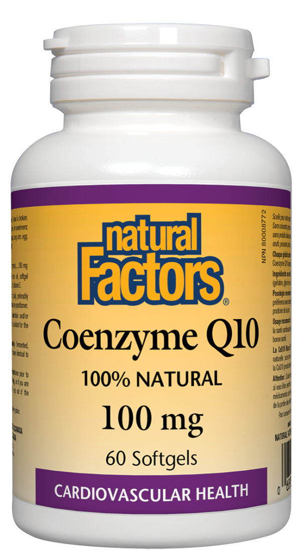 Natural Factors Coenzyme Q10 100 mg (Softgels) Sale