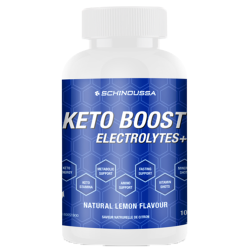 Schinoussa Keto Boost Electrolytes+ Powder - Natural Lemon (100 g) For Cheap