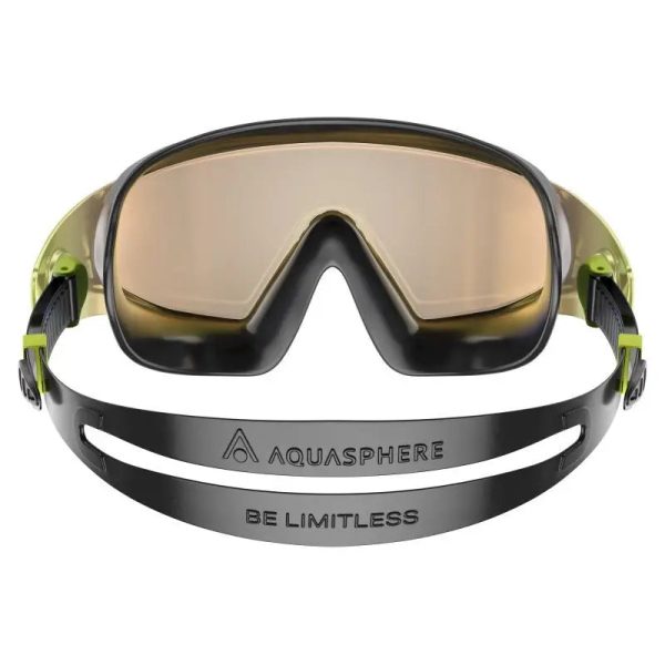 Aqua Sphere | Defy Ultra | Yellow Titanium Mirrored Lens For Sale