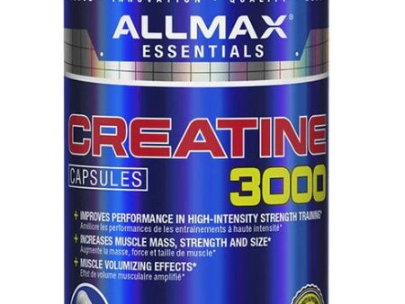 ALLMAX Creatine 3000 (120 Capsules) on Sale