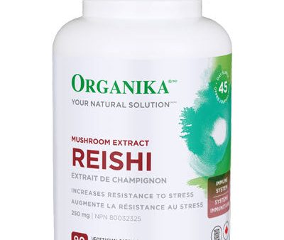 Organika Reishi Mushroom Extract 250 mg (VCaps) For Sale