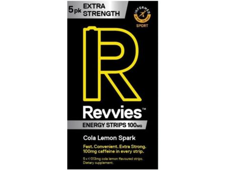 Revvies Extra Strength - Cola Lemon 100mg (5 Strips) Discount