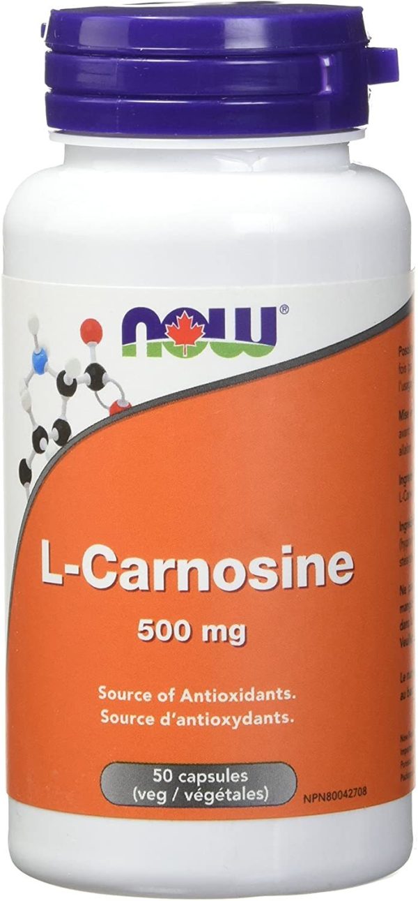 NOW L-Carnosine 500 mg (50 VCaps) Online