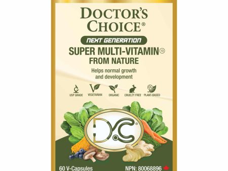 Doctor s Choice Next Generation Super Multi-Vitamin From Nature (60 VCaps) Sale