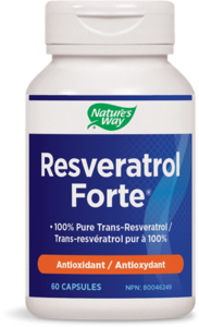 Nature s Way Resveratrol Forte High Potency Antioxidant (60 Capsules) Online