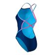 Aqua Sphere | Essential Diamond Back Adjustable | Navy   Pink Online Sale