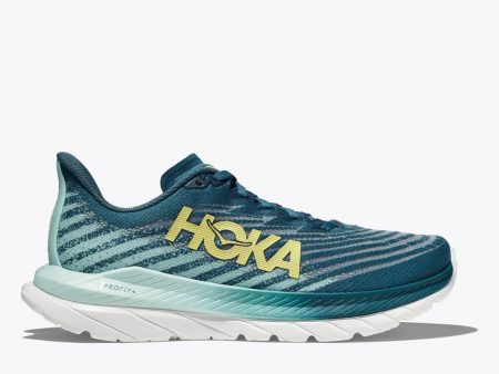 Hoka Men s Mach 5 (Bluesteel Sunlit Ocean) Online now