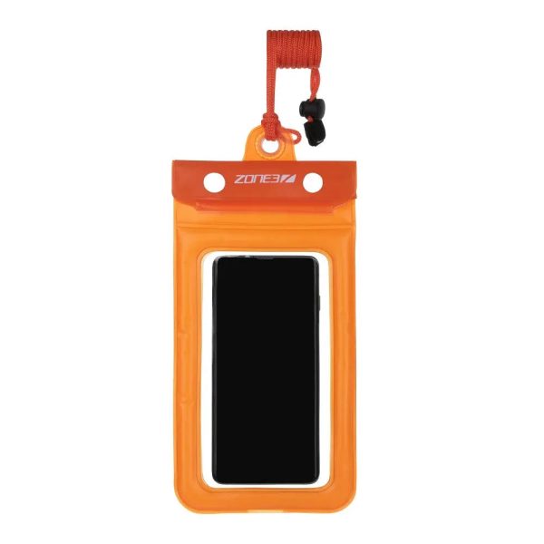 Zone3 | Waterproof Phone Pouch | Orange For Sale