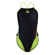 Aqua Sphere | Essential Diamond Back Adjustable | Black   Yellow For Discount