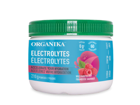 Organika Electrolytes - Wild Raspberry (210 g) Hot on Sale