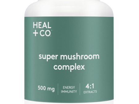 Heal + Co. Super Mushroom Complex 500 mg (120 VCaps) For Sale