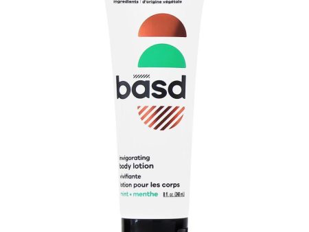 Basd Invigorating Body Lotion - Mint (240 mL) Online Hot Sale